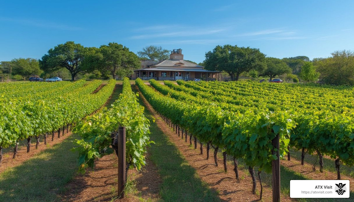 Austin Texas nearby wineries